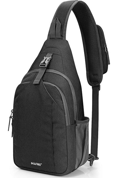 G4Free حقيبة كتف مضادة للسرقة - حقيبة رياضية متقاطعة مع فتحة سماعة رأس لركوب ...