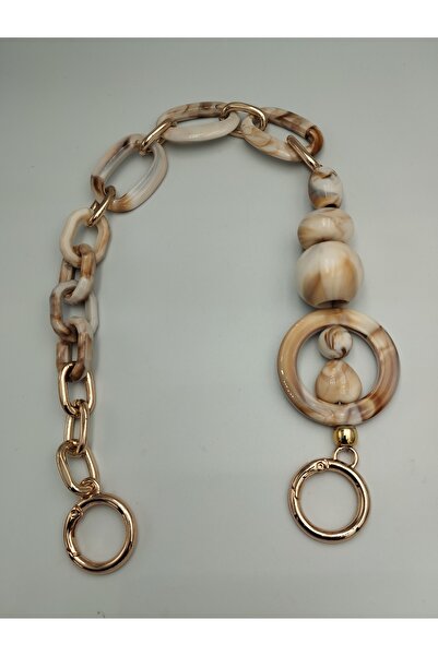 Zeyora Çanta Sapı, Akrilik Boncuklu Çanta sapı, Çanta Aksesuarı