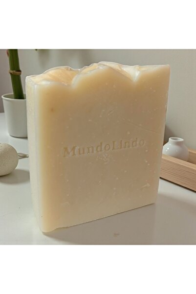 MundoLindo صابون حليب الماعز الطبيعي 100 جرام مع كيس بتصميم خاص
