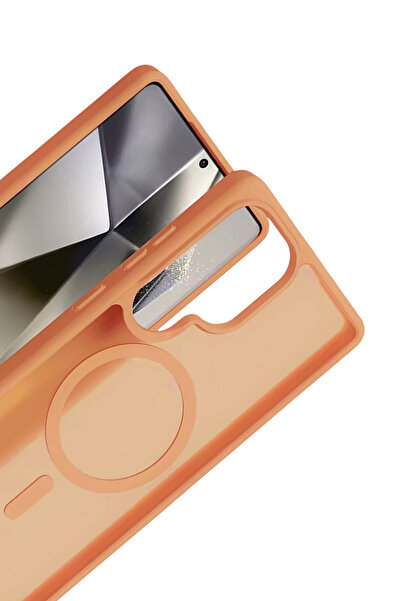 Fuchsia Samsung Galaxy S25 Ultra Jota Magsafe Cover - Orange