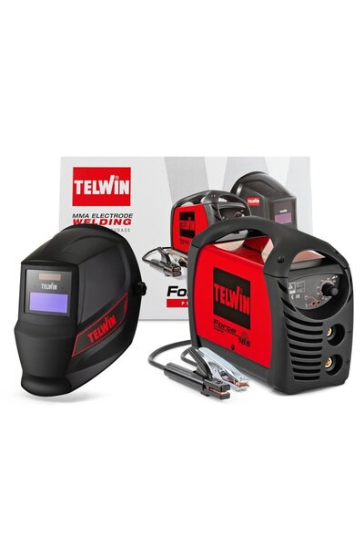Telwin FORCE 165 + MASCA CRISTALE LICHIDE - Invertor sudura