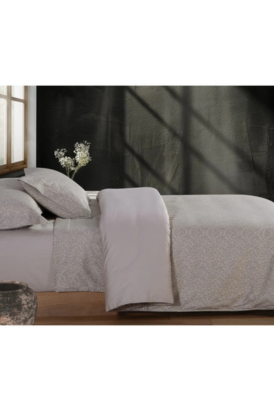 Nef Nef Homeware Bonnet Set Duvet Cover 240x230 + 2 Pillowcases 52x72 Beige