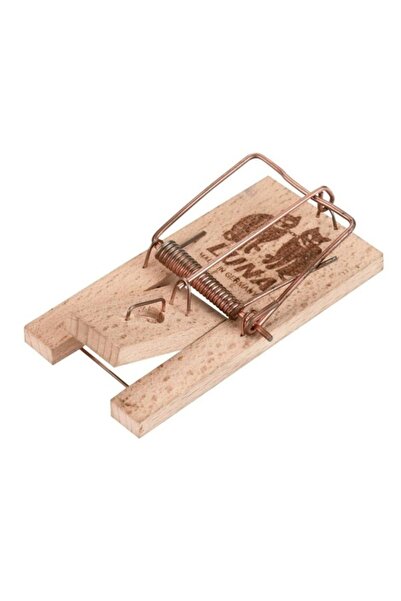 KERBL Set de 2 capcane din lemn pentru șoareci - Luna