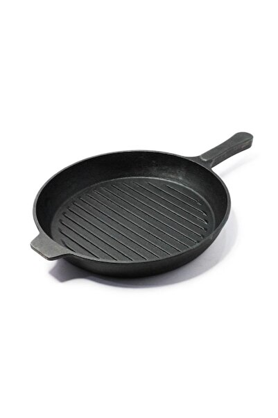 Brizoll Tigaie adâncă din fontă cu mâner din fontă 28 cm x 4 cm