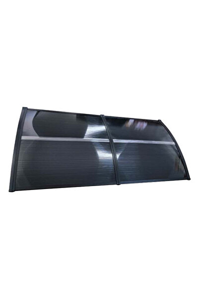 MAPROFI Door awning 240x100cm awning shelter roof black-anthracite