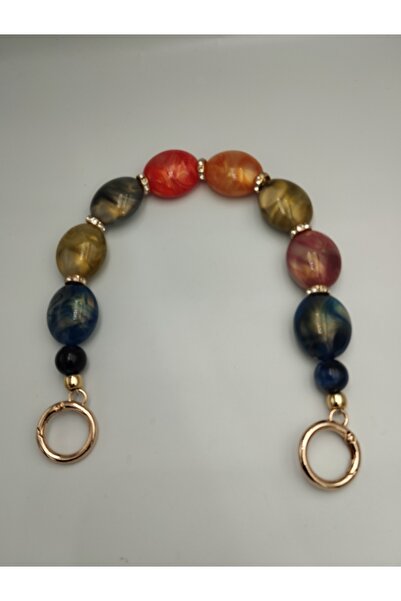 Zeyora Çanta Sapı, Akrilik Çanta Sapı, Çanta Aksesuarı 35 cm