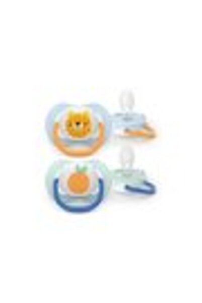 Philips Avent Ultra Air Pacifier Set 0–6 months, 2 pcs, Orthodontic, BPA-free, Multicolor