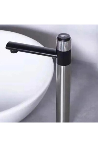 Alessandro DESIGN Baterie Lavoar Apa Rece Start-Stop Inox SUS304, Satinat