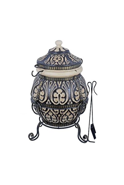 Tandor Cuptor tip grill Tandyr ATTICA, Tandor, 80 l, Negru/Gri