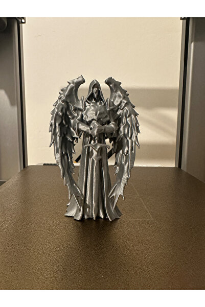 shop 3D Baskı Gizemli Koruyucu Melek Figürü - Fantastik Dekoratif Heykel