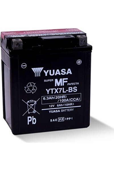 Yuasa Ytx7l-bs 12v 6ah Motorsiklet Aküsü