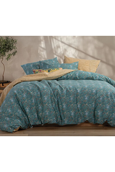 Nef Nef Homeware Odete set duvet cover 240x230 + 2 pillowcases 52x72 Green