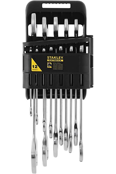 FiSKARS Stanley FMMT82902-0 Set of 12 open-end wrenches with non-slip profile