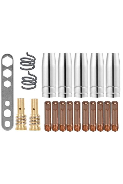 INTENSIV Set of 20 consumables for MIG MAG 150A torch without euroconnector,