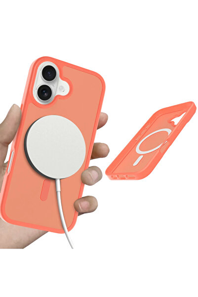 Fuchsia Apple iPhone 17 Jota Magsafe Cap - Orange