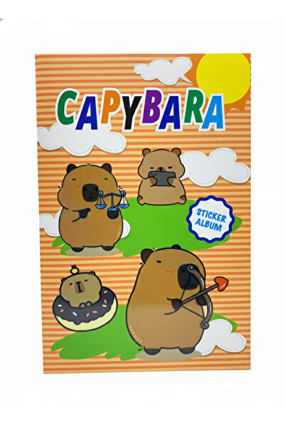 capybara CAPYARA STİCKER ALBÜMÜ