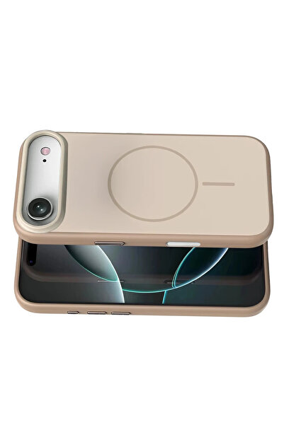 Fuchsia Apple iPhone 17 Air Neva Magsafe Cover - Gold