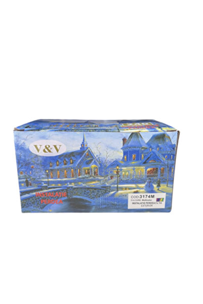 Gimihome Christmas Curtain Lights 240 LEDs, 5 x 1 m, Model 3174, Multicolor