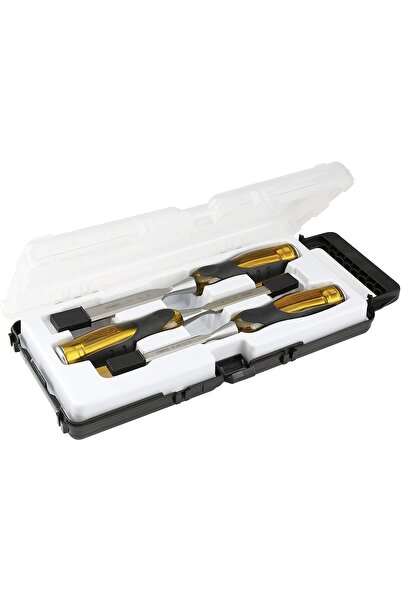 FiSKARS Stanley 2-16-270 Set 3 Dalti pentru lemn Thru Tang FATMAX, 10/15/20mm