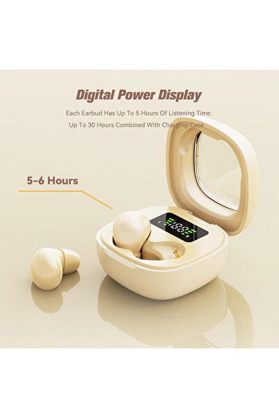 Generic Invisible Smallest Bluetooth Earbuds: Tiny for Small Ears, Wireless Mini, Discreet Design