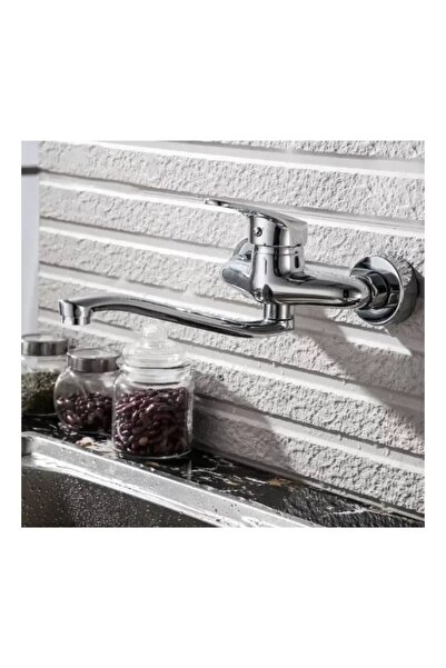 Alessandro DESIGN Baterie Bucatarie cu Pipa Rotativa, Aliaj, Crom