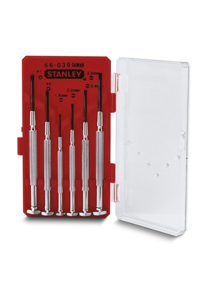 FiSKARS Stanley 1-66-039 Set 6 surubelnite de precizie: PH1,4 / PH2 / PH2,4 /...