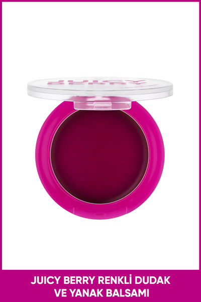 Essence Juicy Berry Renklendirici Dudak & Yanak Balmı