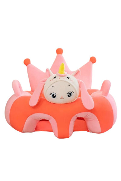 Krista Scaun pentru bebeluși Royal Crown Baby Unicorn cu spătar și suport pen...