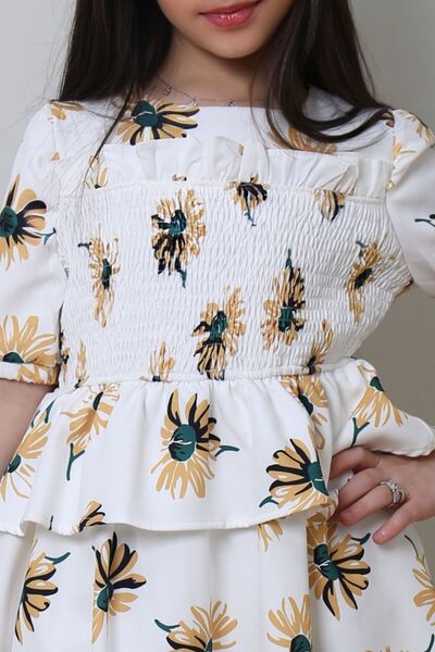 Generic Girls' floral print dress