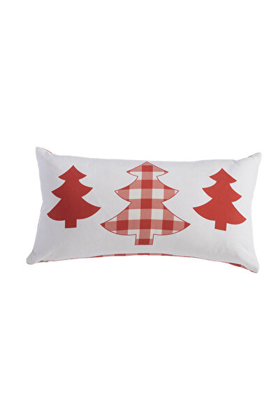 Nef Nef Homeware Nef-Nef Santa Please Decorative Pillow 33x55 cm white-red