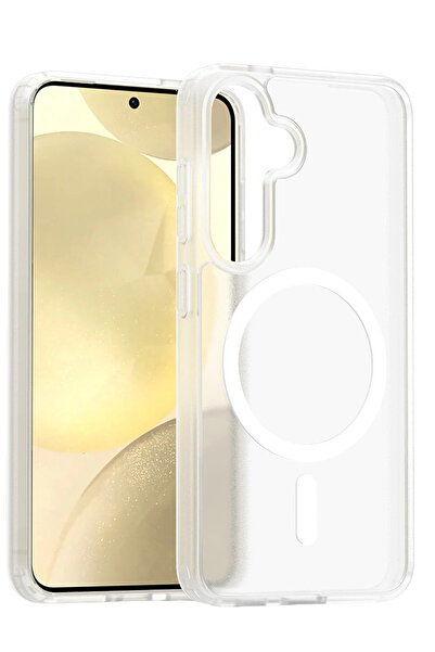 Fuchsia Samsung Galaxy A26 Jota Magsafe Cover - Transparent