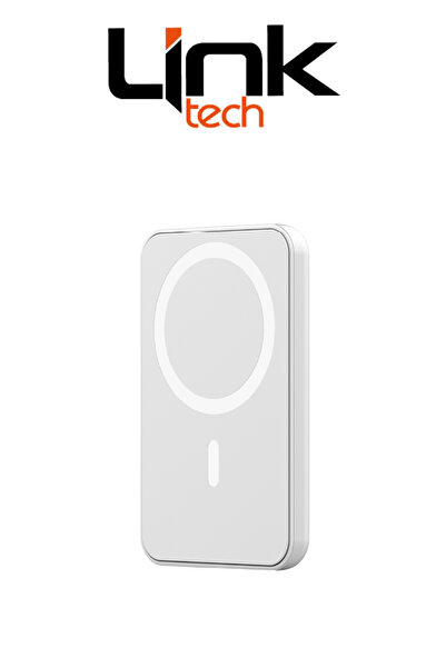 Linktech EP50 Strong ECO Friendly 5000 mAh 15W Kablosuz MagSafe Powerbank