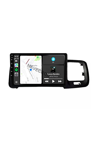 NAVECRON VOLVO S60 2011-19 UYUMLU ANDROID MULTİMEDYA GERÇEK 4/64 KABLOSUZ CAR...
