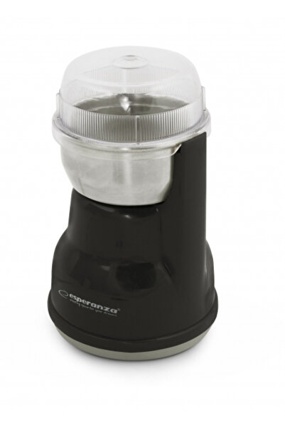 luGO Râșniță electrică de cafea 120-160W/50g, lamă din oțel inoxidabil, neagră