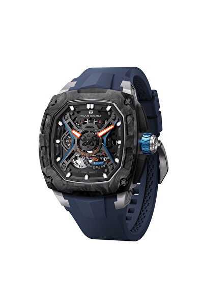 Tsar Bomba Dark Matter 5 Otomatik Saat TB8605 Lacivert