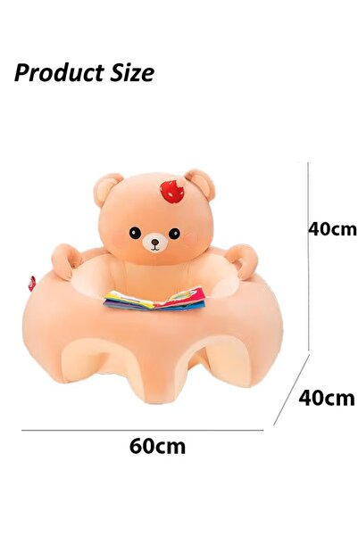 Generic Baby Sitting Support Seat Baby Sofa Cartoon Cute Baby Sitting Chair Infant Learning Seat Floor Seat