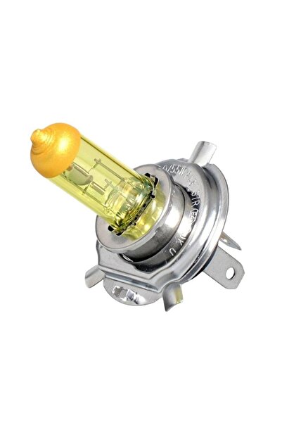 POWERTECH Set 2 bulbs M-Tech H4 12V 60/55W P43t Yellow