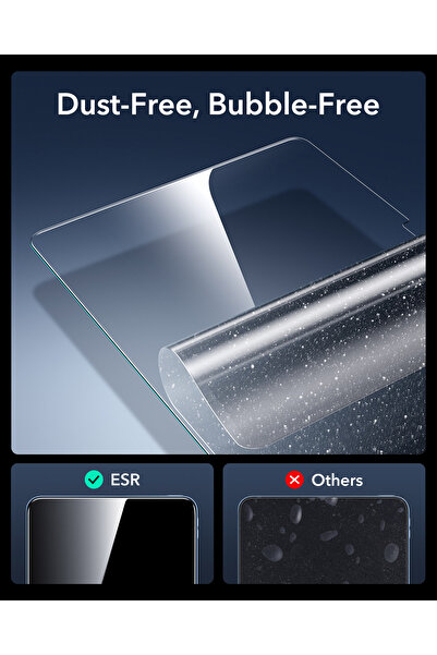 ESR iPad 2025 10.9 Inch (10Th Generation - 11Th Generation) Nesil) Ultrafit Armorite Screen Protector 2 Pieces