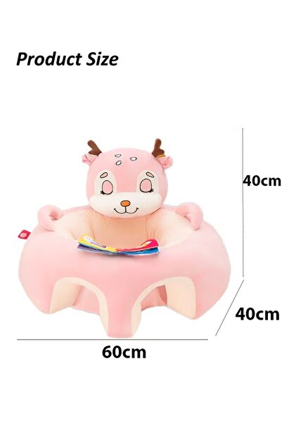 Generic Baby Sitting Support Seat Baby Sofa Cartoon Cute Baby Sitting Chair Infant Learning Seat Floor Seat