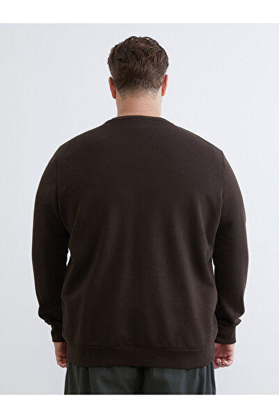 LC Waikiki Визия Нова колекция Мъжка суитшърт с принт на велосипед на врата