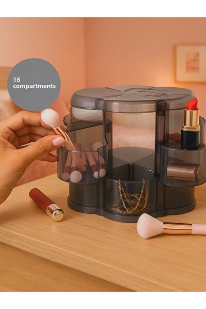 Nesto Home منظم مكياج ومجوهرات مكون من 18 حجرة