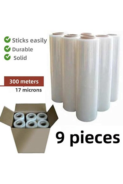 MUK's Beauty Tools (6 قطع) فيلم تغليف قابل للتمدد 17 ميكرون 50 سم × 300 متر 6...