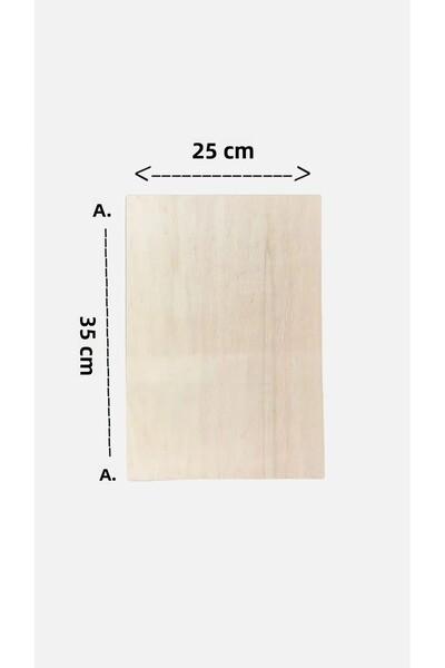 özkan ahşap 25cm X 35cm Filography Kavak (Likely a Brand or Type of Material) Versus 10mm