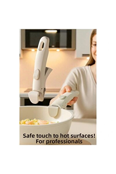 shopwave Professional Pot Pan Gripper - Heat Resistant, Secure Grip