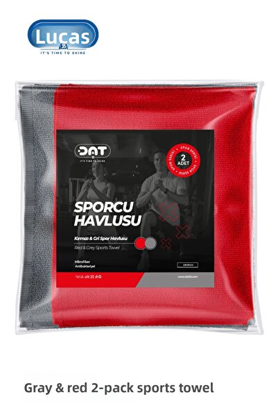 DAT35 Gym Fitness Sports Towel – Black Sports Towel Quick Dry Sweat Absorbent...