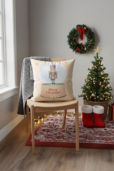 Evdek Christmas Throw Pillow Cover Ds40