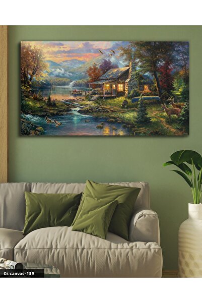 CeSht Life in the Middle of Nature One Piece Canvas, Canvas Painting