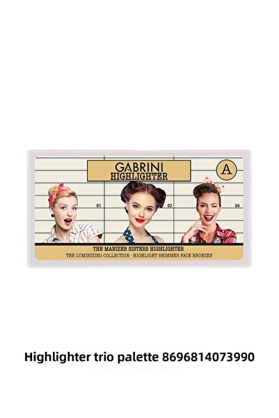 Gabrini Highlighter Set a 3-Pack