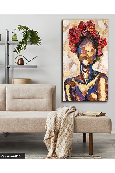CeSht Golden Woman One Piece Canvas, Canvas Painting