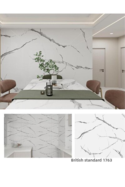 Renkli Duvarlar 30X60 cm Self Adhesive Wall, Bathroom, Countertop Interlaced Covering Wall Panel Paper Sticker Tx-008